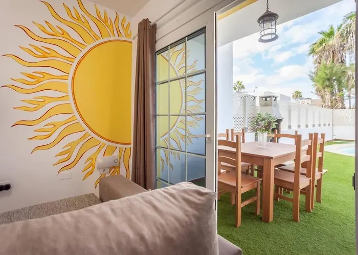 Corralejo Boutique Art Villa Fuego With Private Pool Bbq 20 Seconds To The Beach By Amazzzing Travel Corralejo