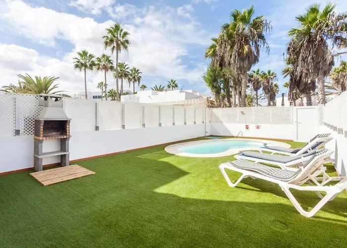 Corralejo Boutique Art Villa Fuego With Private Pool Bbq 20 Seconds To The Beach By Amazzzing Travel *